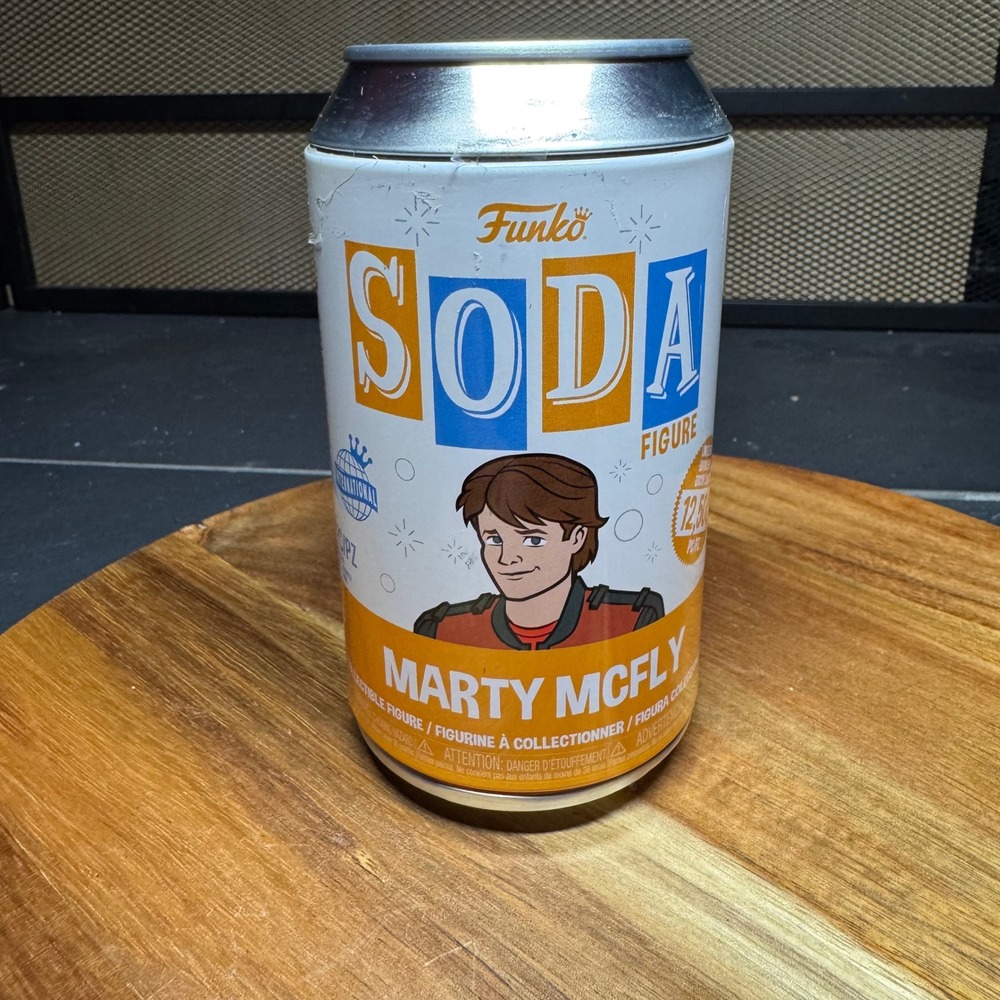 Funko Soda Marty McFly Back to the Future Limited Edition Vinyl Figure- Unopened